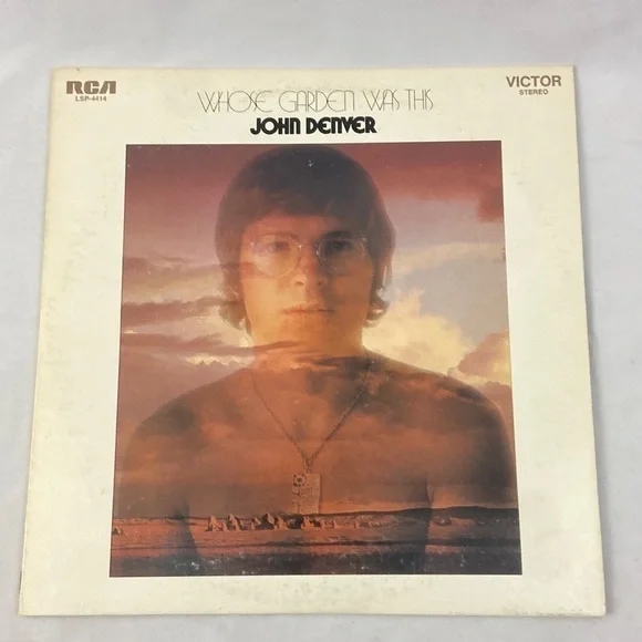 John Denver Whose Garden Was This RCA Victor Records 1970 Vinyl Record LP - Picture 1 of 8